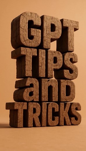 Crea una Imagen de Texto en Madera con ChatGPT