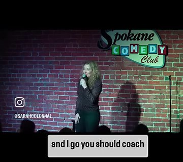 It’s all fun and 🏈 games until they retire 😂🤷🏼‍♀️. #standupcomedy #comedy #nfl #marriage #livingalone #sarahcolonna #comedytour | Sarah Colonna