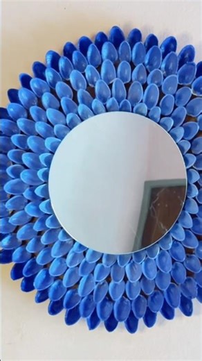 DIY Mirror from Pista Shells 😍 | Best Out of Waste ♻️#shortsfeed #shortsvideo #shortsviral #shorts