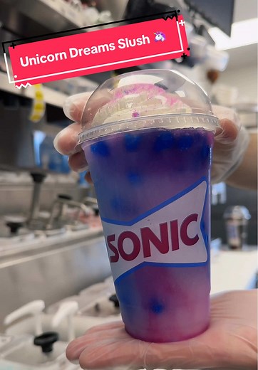 Unicorn Dreams Slush: Taste the Magic!