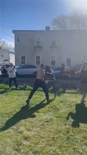 Backyard Boxing Knockout