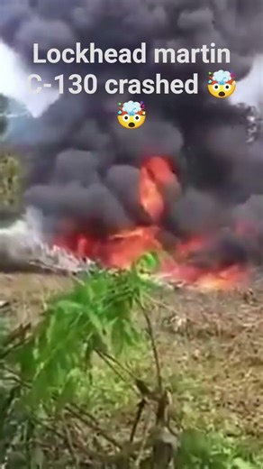 Lockhead martin C-130 crashed in Columbia 🤯🤯