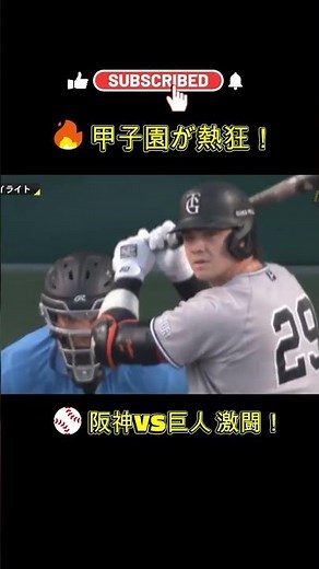 🔥【試合ハイライト】8/30(日) 阪神タイガース vs 読売ジャイアンツ ⚾🔥 甲子園決戦｜2026 プロ野球