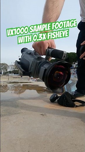 VX1000 x Veledge 58mm 0.3x Fisheye | Sample Skate Footage