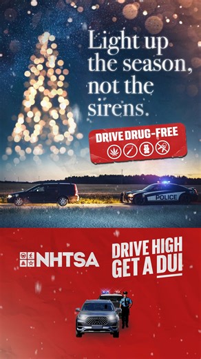 The holidays are a busy time, and the last thing anyone needs is a traffic stop for driving under the influence of drugs. Law enforcement can tell when a driver is impaired, and getting pulled over will bring your plans to a sudden stop. Stay festive by staying sober behind the wheel. If You Feel Different, You Drive Different. Drive High, Get a DUI. | Nevada Department of Transportation