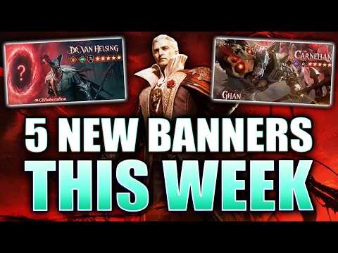 5 New Banners Dropping THIS WEEK! Full Breakdown of Each Hero Drop ⁂ Watcher of Realms