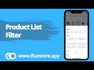 Product list’s Filter (Flutter E-Commerce App)