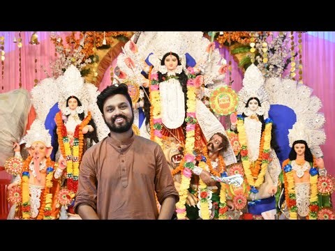 Durga Puja Vlog 2024 | Complete rituals of Bengali Durga Puja | Durga Puja Vlog in Bilaspur