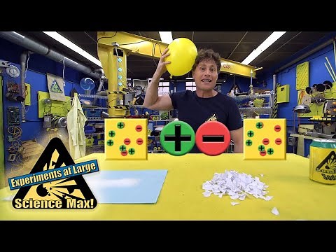 Science Max | BUILD IT YOURSELF | Static Electricity | EXPERIMENT