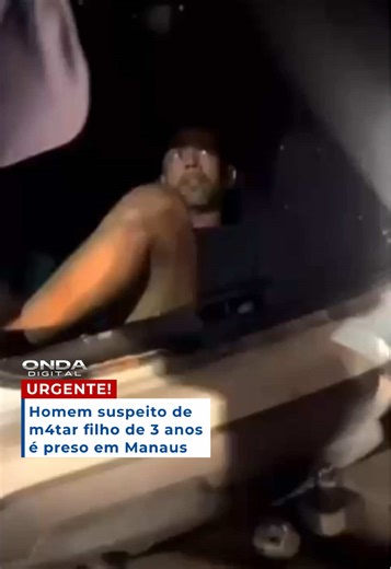 Na madrugada deste sábado (24/1), foi preso o homem suspeito de ter mat4dø o próprio filho de 3 anos em Manaus. Após horas foragido, Fernando Batista de Melo, foi localizado pelas forças de segurança. Segundo informações da Polícia Militar, ele teria mat4dø a criança após discutir com a ex-mulher sobre pagamento de pensão alimentícia. Ele foi gravado em vídeo ame4çando a ex-mulher com uma fac4. Após m4tar a criança, ele fugiu e a polícia montou um cerco na área do Parque Mosaico para capturá-lo,