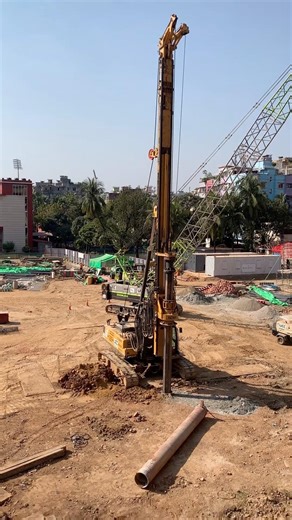 Pre-Cast Pile Boaring Machine.