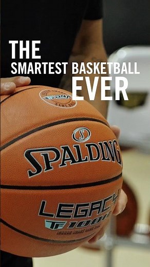 The Legacy TF1000 Indoor Game Basketball. Now Smart💡🏀 #Spalding #AlwaysBuilding