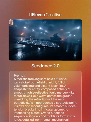 ElevenCreative: Try Seedance 2.0 for AI Video