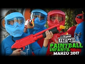 Paintball Infantil - Cumpleaños y amigos - Marzo 2017