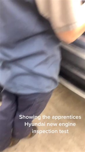 New procedures for engine inspection on bearing clearances.... yea it’s fun! #saidnooneever #mechanic #apprentice | Dealership Engine Inspection