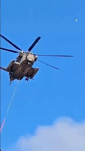 Horror moment IDF helicopter crashes into West Bank after transport chopper drops it