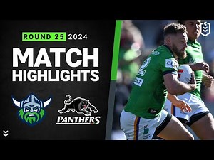 NRL Highlights | NRL 2024 | Raiders v Panthers | Match Highlights
