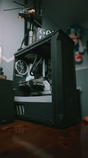 Custom Built PC Lighting Test #pcbuild #rgb #gamingpc