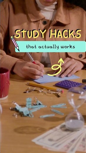 3 Study Hacks That Actually Work 💯 | Student Motivation & Tips #studentlife #studytips