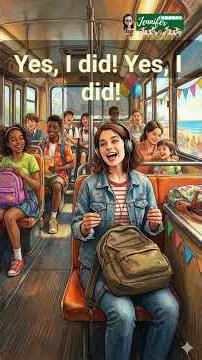 [SRFB2-15 Jennifer Talks English - Grammar + Rap] Master Past Tense with Rap! Learn the past tens...