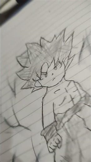 skech de Goku chibi😃👌