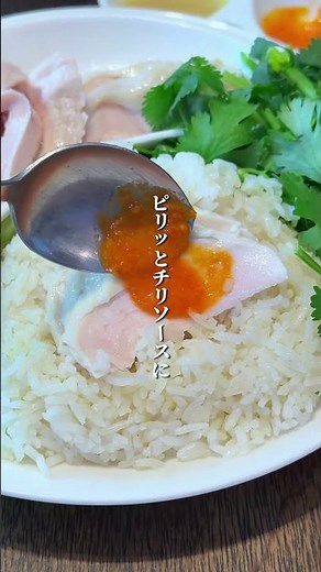 過去一瑞々しい海南鶏飯