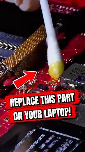 REPLACE THIS PART ON YOUR LAPTOP! #laptop #repair #pc