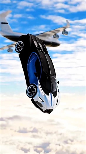 Bugatti Fall on The Sky 3D anamation