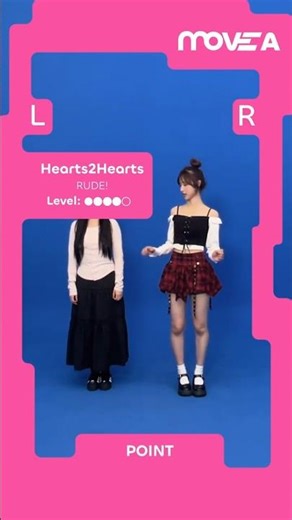 [POINT] Hearts2Hearts (하츠투하트) - Rude | Dance Practice | Part 1