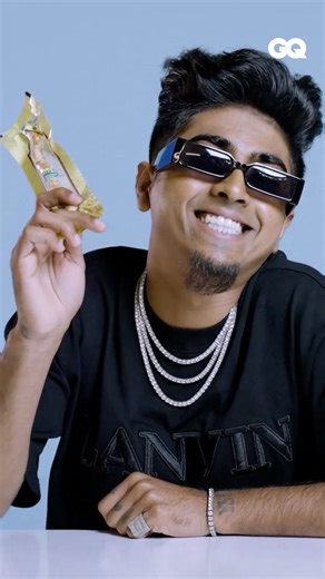 The teeth-cleaning twig miswak is a must-have for MC Stan! Watch his full GQ My Essentials video: https://trib.al/D8FEATv | GQ India