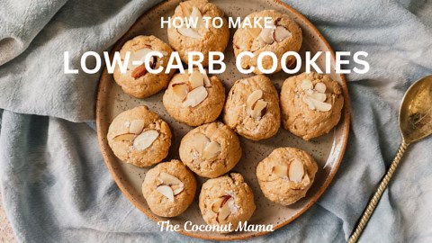 Low Carb Cookies (So soft & sweet!)