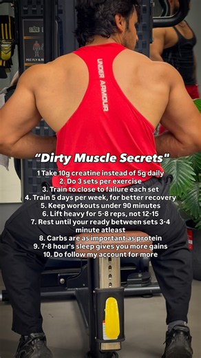 How to Build Muscle Faster: 10 Secrets #MuscleBuilding #GymTips #Bodybuilding #motivation