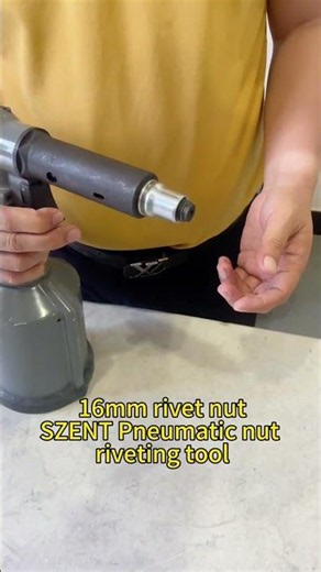 M16 Rivet Nut setting made easy with Heavy-Duty Pneumatic Tool