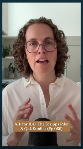 This pilot study changed how AIP was viewed—both in the AIP community and in clinical gastroenterology. In this clip, I break down why researchers paid attention: 73% of participants reached clinical remission by week six, a result the authors noted rivals that of most drug therapies for IBD. And these were people with long-standing disease, objective inflammation, and many already on biologics. It also showed changes beyond symptoms, including improvements in inflammatory markers and endoscopic