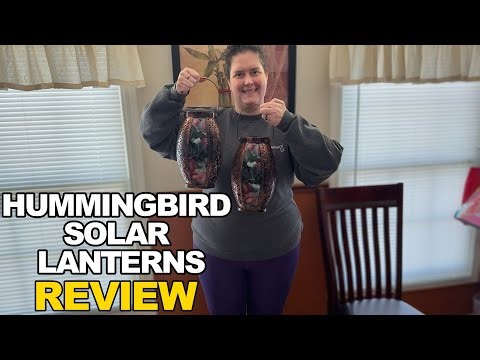 How to Set Up and Use Hummingbird Solar Lanterns 🌞🕊️ | Step-by-Step Guide