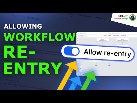Quick Guide to Workflow Re-Entry in GHL - Re-Enter Leads When Needed