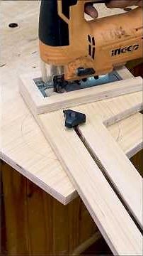 Build a CUSTOM Circle Cutting Jig for Your Jigsaw Today? #sawblade #tools4life #carpentrytools