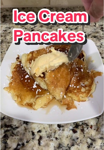 Delicious Ice Cream Pancake Recipe You Can Try