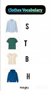 🎓 Clothes Vocabulary Made Easy! 👕👚🧥 | Learn in Seconds! ‪@studytips-p9n‬