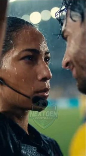 Red Card… Then a Kiss in the Rain 😳🌧️⚽ #football #soccer #short