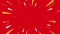 Hand drawn doodle speed lines