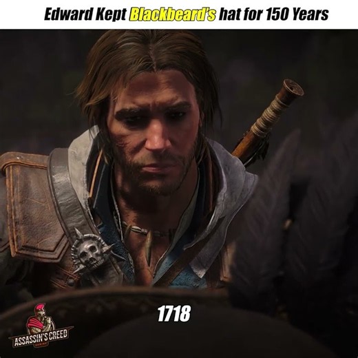 Edward Kept Blackbeard's hat for 150 Years... #assassinscreedblackflag #assassinscreed #gaming