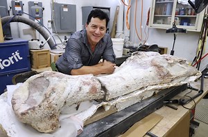 Meet Paul Sereno, the Indiana Jones of paleontology. He’ll be sending dispatches from his work in the Sahara Desert in the coming weeks.