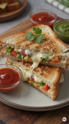 5 Best Street Sandwich Recipes 😋#shorts