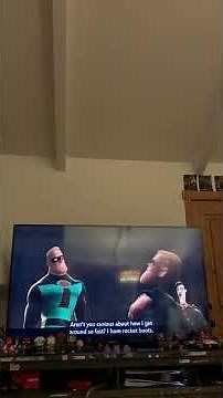 The incredibles . Bomb voyage and incredibboy.