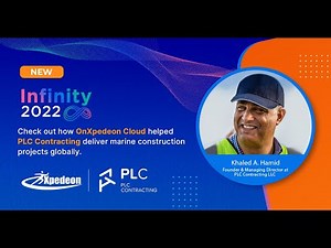 Check out how Onxpedeon Cloud helped PLC Contracting deliver marine construction projects globally.