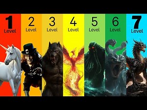 7 Levels Of The Most POWERFUL Mythical CREATURES