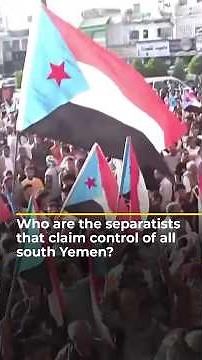 Who are the separatists that claim control of all south Yemen? | AJ #shorts