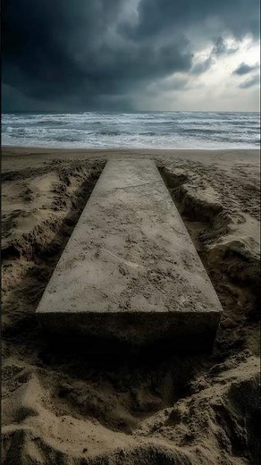 Archaeologists Identify a Giant Rectangular Platform Buried Under the Sand