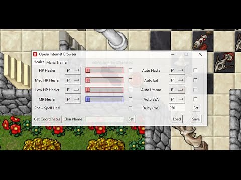 [ENGLISH] Tibia Bot 12+ - [Healer, Auto Haste, Auto Eat, Auto SSA, Auto Utamo, Mana Trainer e +]